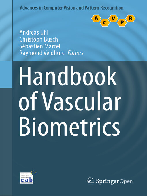 Title details for Handbook of Vascular Biometrics by Andreas Uhl - Available